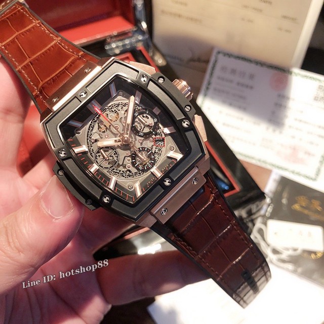 恒宝男表 宇舶HUBLOT系列SPIRIT OF BIG BANG男士计时功能腕表 gjs1661